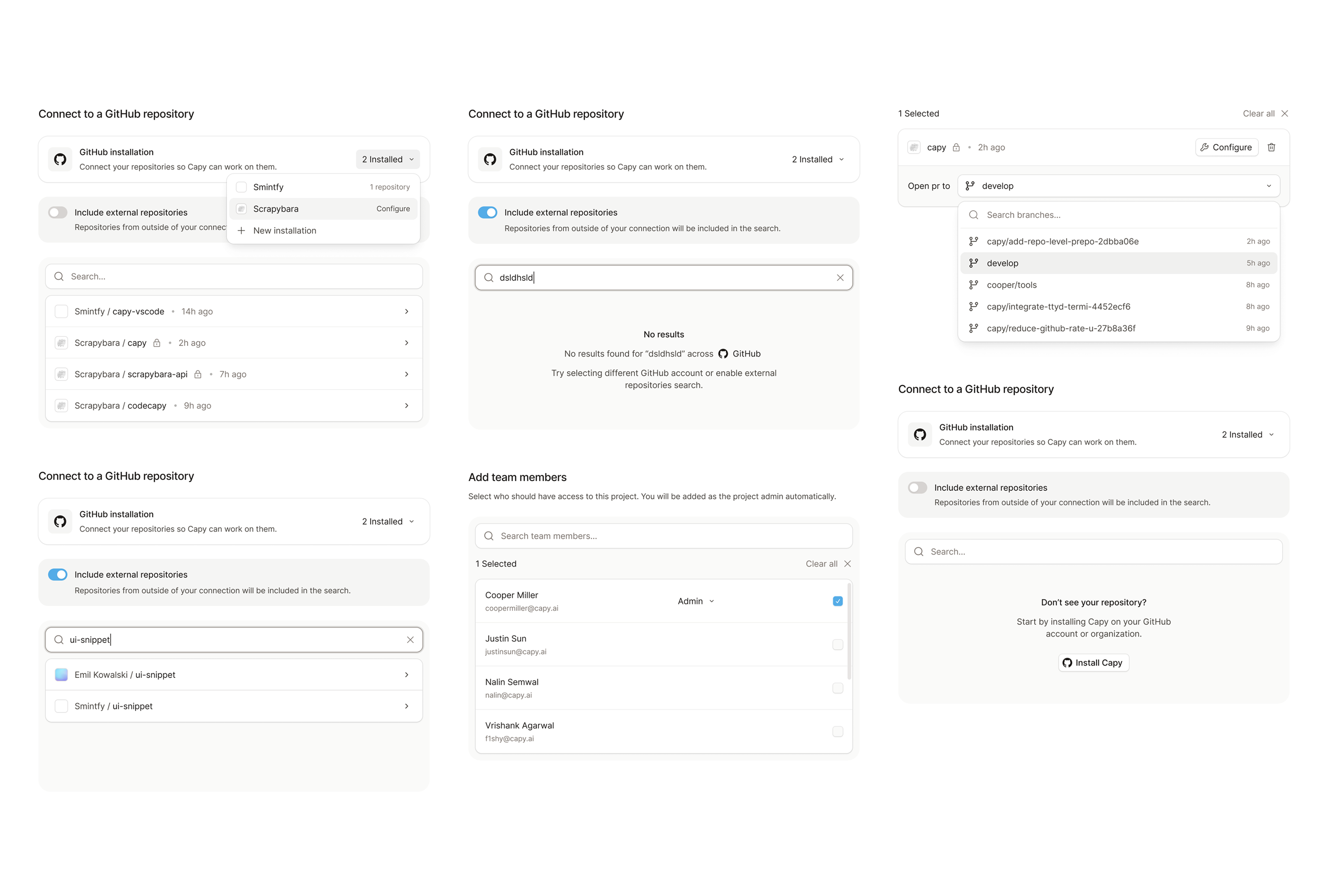SWE Agent Project Creation